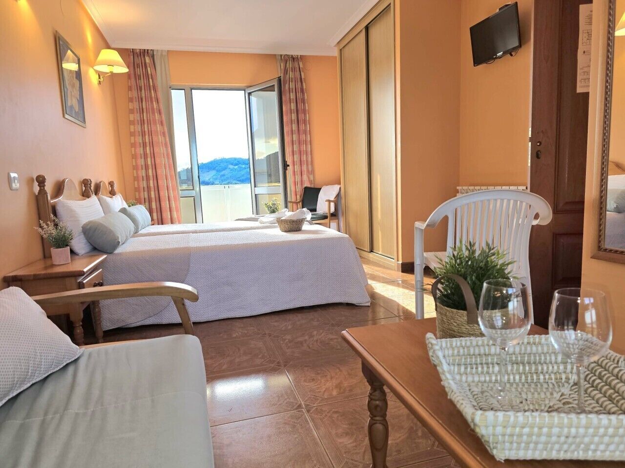1 dormitorio, wifi, ropa de cama