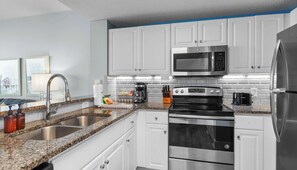 Condo, Multiple Beds, Beach View (Majestic View) | Private kitchen - Majestic View Oceanfront (Panama City Beach)