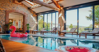 Casa Vamaë Piscine Intérieure Cinéma & Jardin