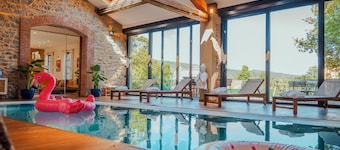 Casa Vamaë: Indoor Pool, Movie Theater, and Garden