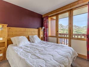 WiFi - Cozy apartment, ideal location - 6 guests (Belle Plagne)