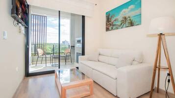 Apartemen, pemandangan kota | Area keluarga