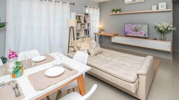 Appartement, uitzicht op stad | Interieur