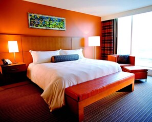 Deluxe Room, Balcony, City View | Desk, laptop workspace, blackout drapes, soundproofing - Exclusive Premium Hotel By Marian (Calabar)