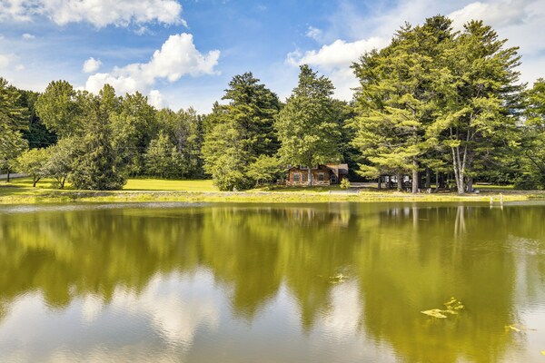 24-acre Finger Lakes Cabin W/ Private Pond - State of New York