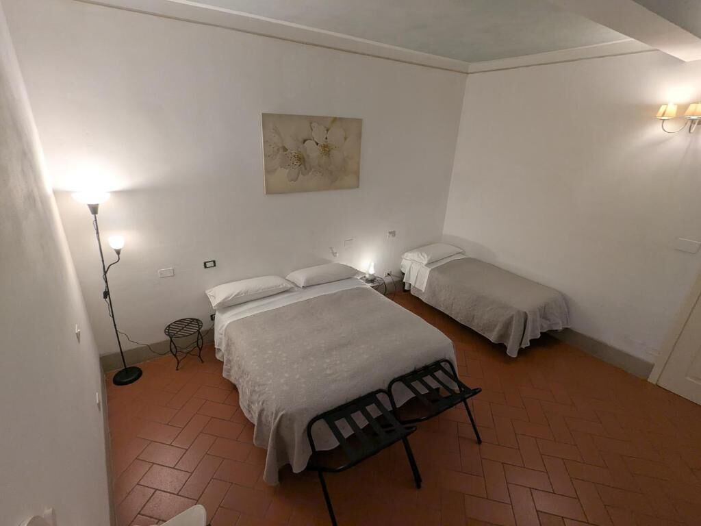 Quarto triplo, varanda, vista para o jardim | Wi-Fi de cortesia