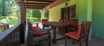 Experience the magic of Slovak Paradise from the comfort of the stylish Chata Bella