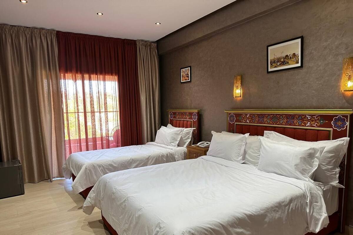 In-room safe, blackout drapes, iron/ironing board (on request)