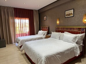 In-room safe, blackout drapes, iron/ironing board (on request)
