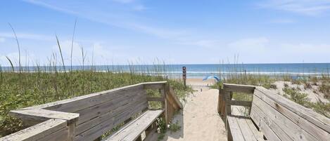 Beach nearby