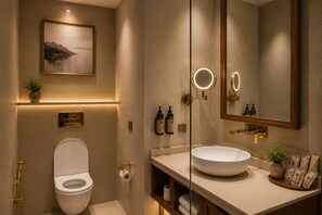 Deluxe Double Room, Valley View | Bathroom - The Hills Kasauli  (Kumarhatti)