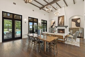 Dining - Modern Oasis | Luxury Estate, Resort Pool & Guest House Near Austin (Austin)
