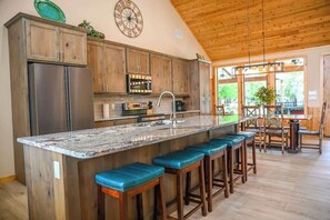 Coffee/tea maker, fridge, microwave, oven - Living Life ~ Frio River Access ~ Private Pool (Concan)