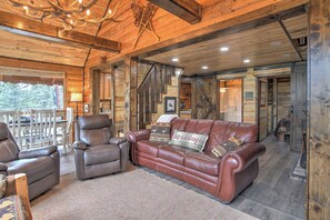 Smart TV - New! Fern Creek Cabin | Mtn & River Views | Ride ATVs from Home (Creede)
