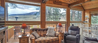 New! Fern Creek Cabin | Mtn & River Views | Ride ATVs from Home