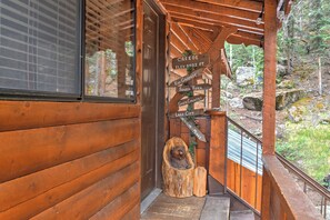 Exterior detail - New! Fern Creek Cabin | Mtn & River Views | Ride ATVs from Home (Creede)