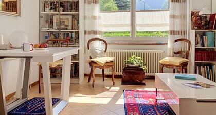 Schöne Wohnung für 1 Personen mit W-LAN, TV, Terrasse und Panoramablick