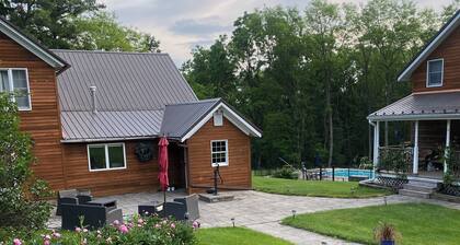 Finger Lakes Chalets Farmhouse Annex in Canandaigua up the hill from the Lake
