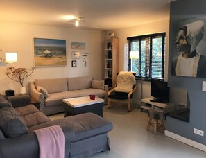 House | Living room - Villa With Fireplace Near Dishoek (Koudekerke)