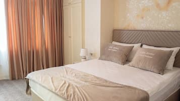 Standard Double or Twin Room, City View | In-room safe, desk, laptop workspace, blackout drapes