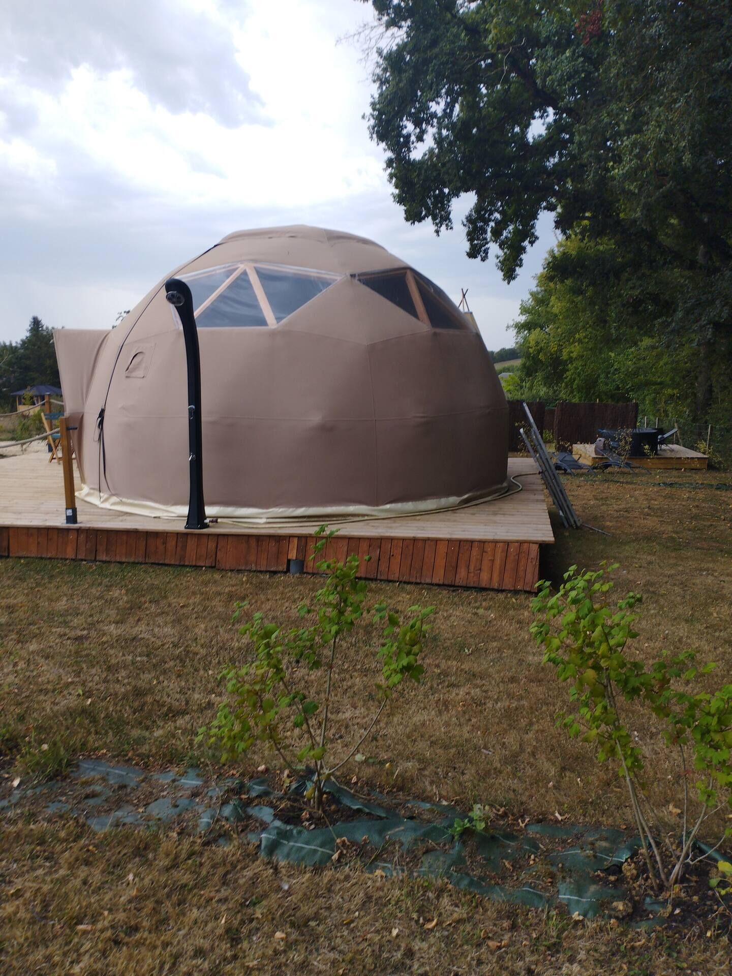 Enceinte de l’hébergement