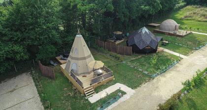Le tipi luxe à étage