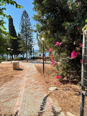Property grounds - Samson Sea Breeze, 3bed sleeps 6, free WiFi (Agios Tychon)
