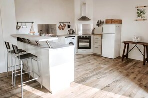 Private kitchen - Gîte de la Maraîchère - 1-Bedroom Apartment (Ittre)