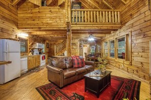 Smart-TV, Kamin, Arbeitsbereiche