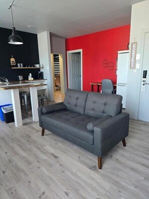Suite | Living area - Pavillon Beauséjour (Amqui)