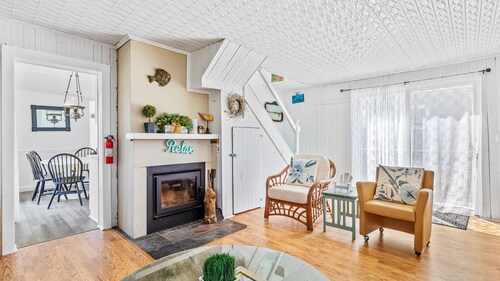 Bright, Updated Ocean Beach Home Just Steps from the Beach and Village