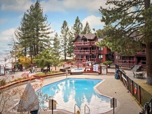 Pool - Labor Day week at lakefront Edgelake Beach Club (Tahoe Vista)