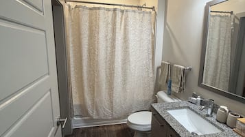 Towels, soap, toilet paper