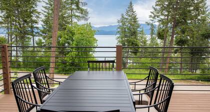 Modern Retreat overlooking Flathead Lake