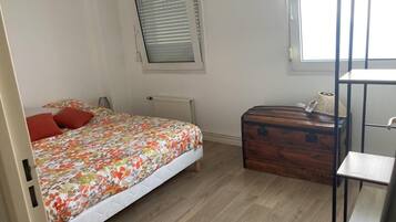 2 chambres, draps fournis