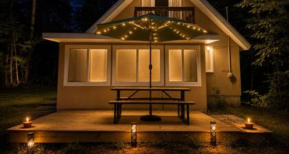 Unique A-Frame w/ Bonus Cabin Near Lake Missaukee