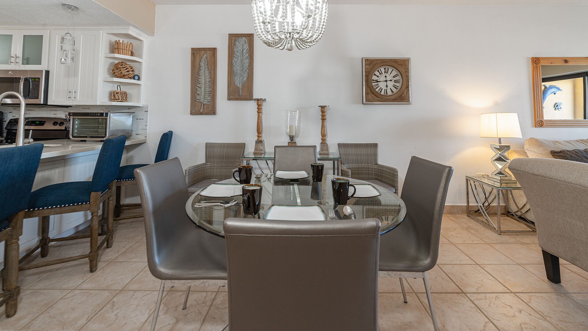 Condo, varias camas (Princesa De Peñasco B 303) | 2 habitaciones, decoración personalizada y muebles diferentes 