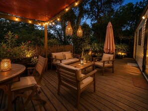 Outdoor dining - Le Petit Paradis de Gassin (Gassin)