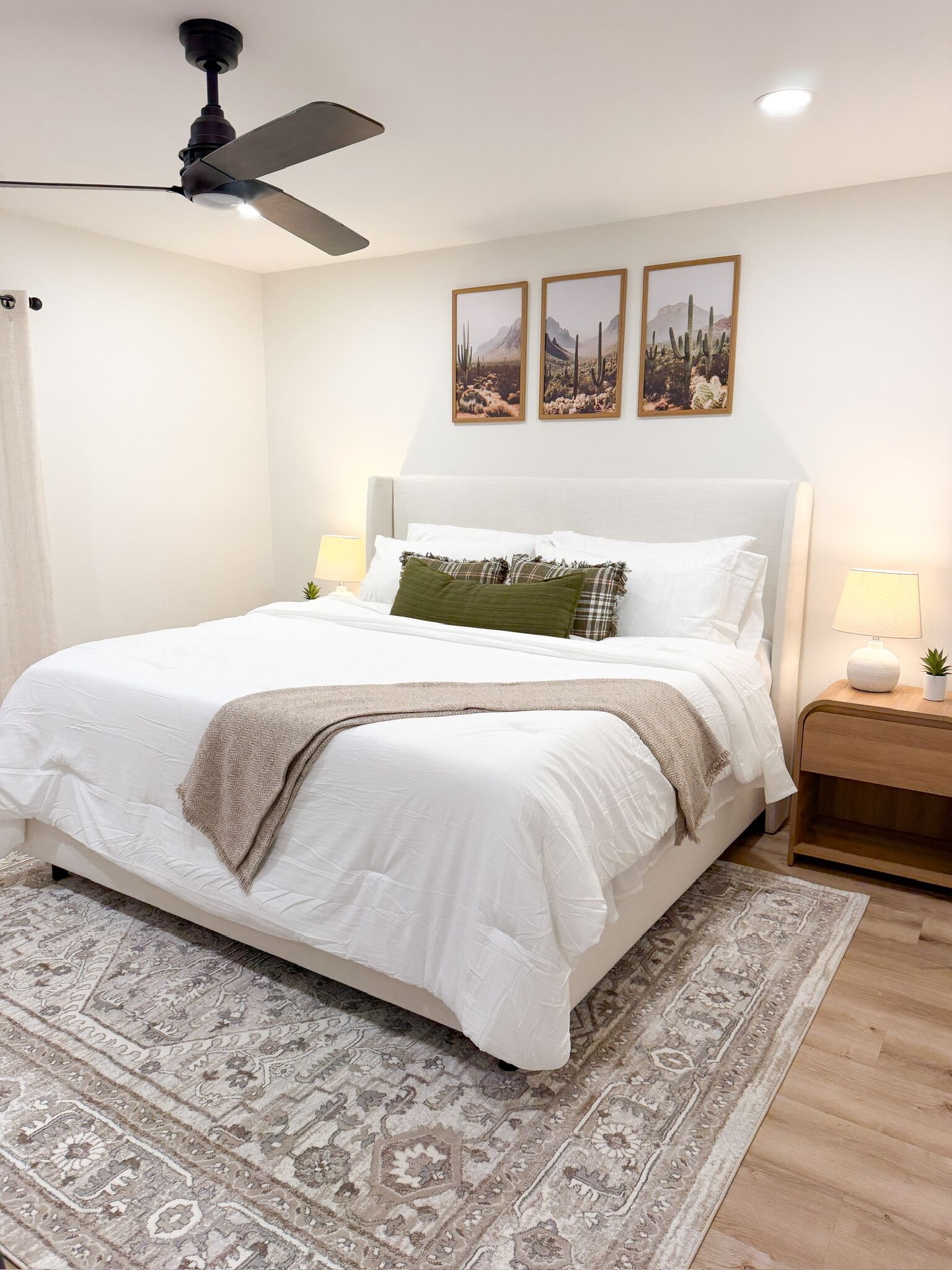 3 habitaciones, wifi y ropa de cama 