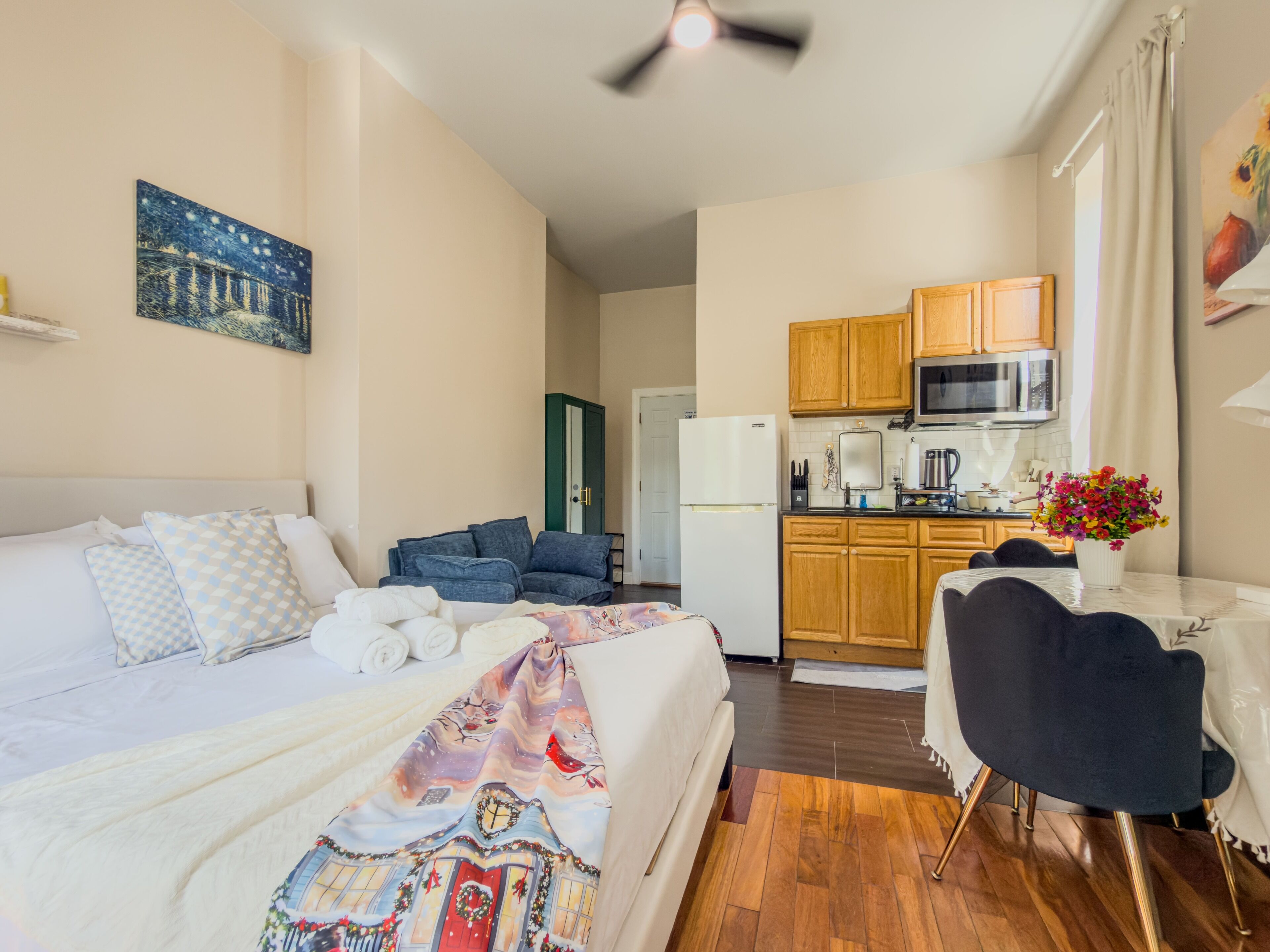 1 bedroom, WiFi, bed sheets