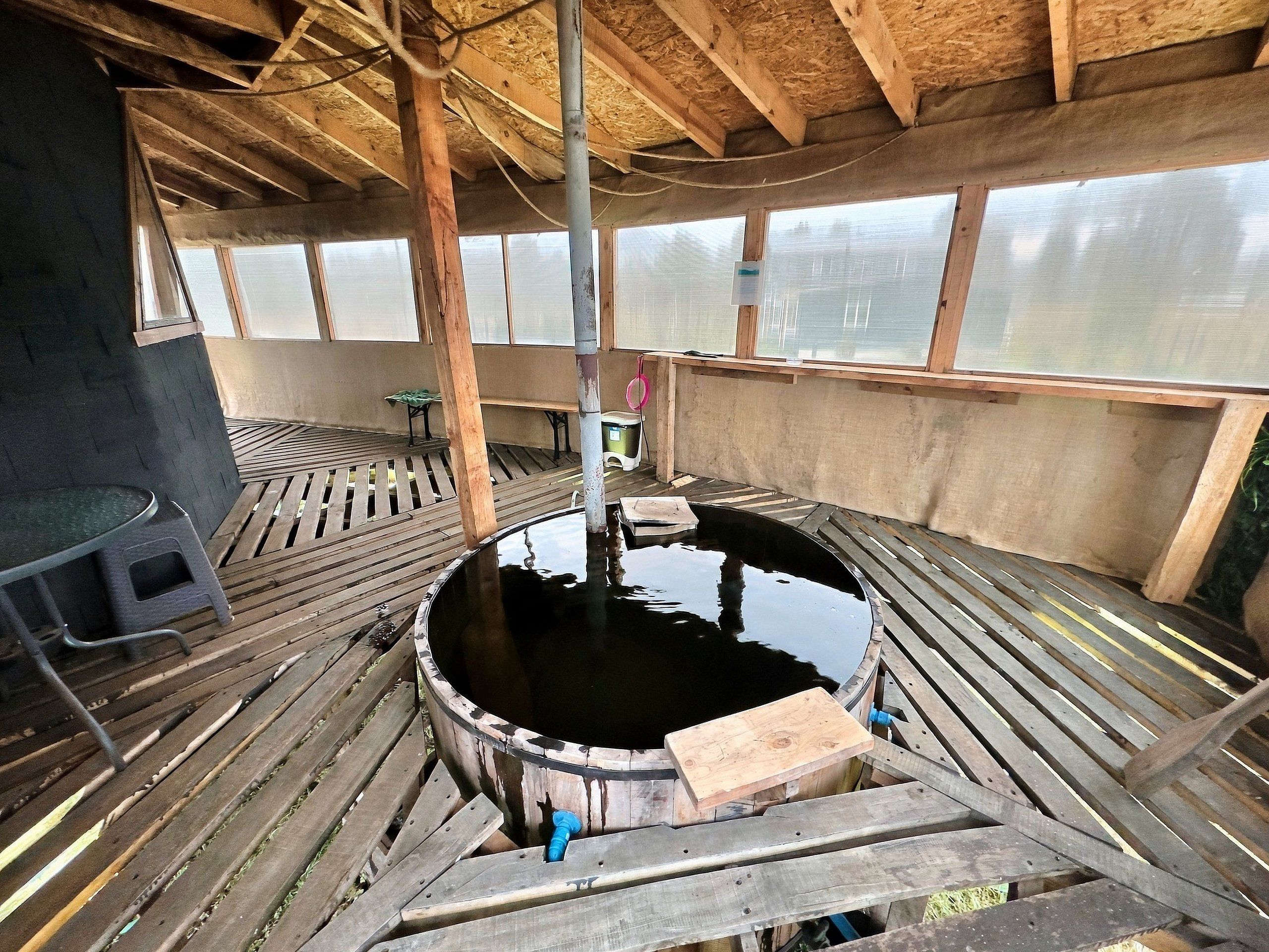 Bañera de hidromasaje interior