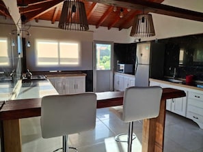Fridge, microwave, oven, coffee/tea maker - House facing the river, Tigre Delta. (Tigre delta)