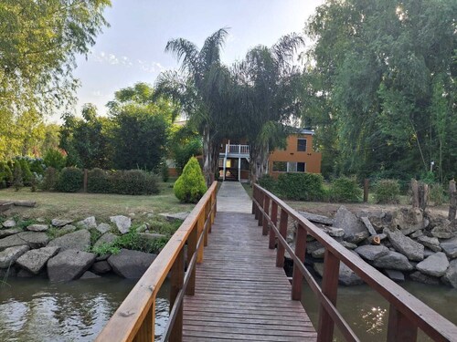 House facing the river, Tigre Delta.