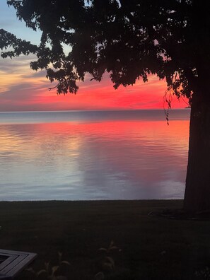 Property grounds - LAKE/BEACH ACCESS 30' Recreational Vehicle- parked, 2 Bedrooms, Lake Huron (Fort Gratiot)