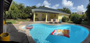Pool - Villa Solana, private pool with tropical garden in Sainte-Luce (Sainte-Luce)