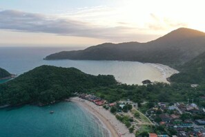 Beach nearby, white sand