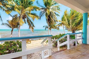 Property grounds - Charming beachfront condo with a kitchenette, shared pool, WiFi, & beach access (Placencia)
