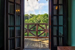 Interior - Riverfront Retreat with Balcony, WiFi, Partial AC, Shared Pool (San Ignacio)