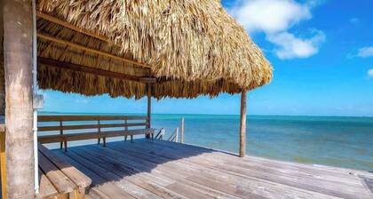 Dazzling beach stay with a balcony - pool, bikes, canoes, grill, & dock access