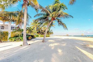 On the beach - Family-friendly beachfront condo w shared pool & dock, sea view, WiFi & partial AC (San Pedro)